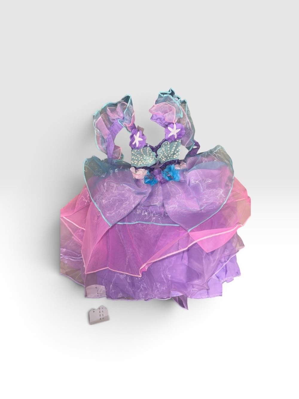 Purple & Pink Mermaid Dress-Up Costume for 3 year olds